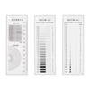 HARFINGTON High Precision SEC Size Estimation Chart 120mm Transparency Flaw