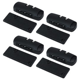Tighall 4PCS 3 Digits Password Code Security Lock Luggage Travel Lock Padlock, Self-Setting Password Travel Luggage Code Fixed Lock for Luggage Case Zipper Suitcase Bag Toolbox Bag