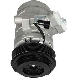 Air Conditioning AC Compressor Compatible with F-ord 09-10 Focus 2011-13 F-ord Transit Connect 2.0L