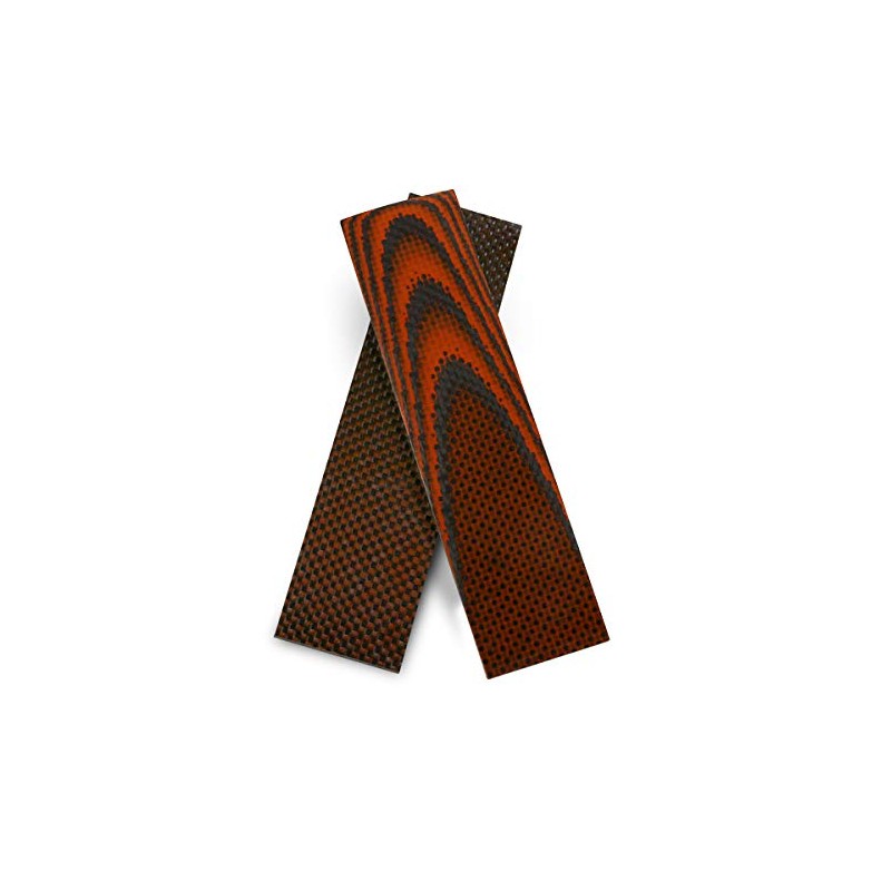 Carbon Fiber & G10 Layered Knife Handle Scales-1/8" CF &