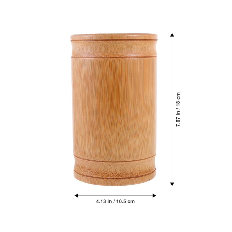 Operitacx Bamboo Chopstick Holder Farmhouse Utensil Holder Cutlery Organizer Cutlery