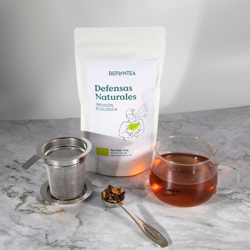 InmuneTea Organic 100g (50 Cups) | Herbal Loose Leaf Tea