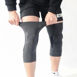 Knee Joint Protector (2-Pack) for Running, Gym & Cycling Support Black/L