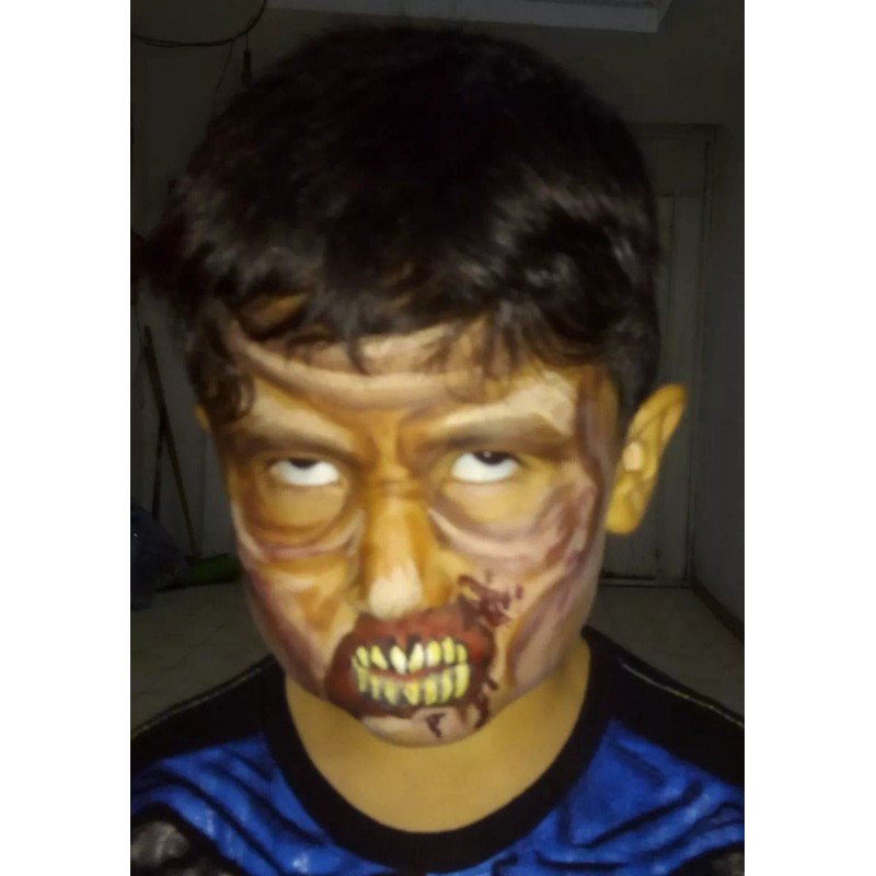 Alfa Body Paint Profesional/pintacaritas/caracterizacion/kit 12pz