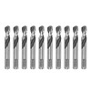 HARFINGTON 10pcs High-Speed Steel Drill Bits 5mmx42mm for Hole Saws