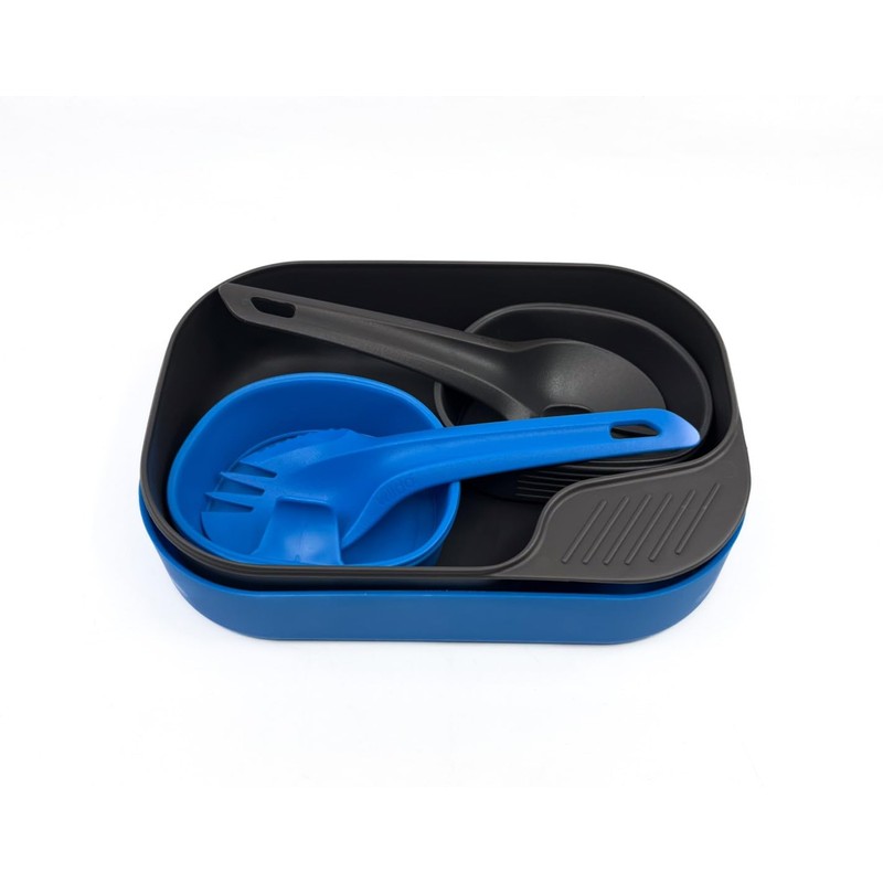 Wildo Unisex Dinner Set Camp-A-Box Duo Light, Light Blue, One