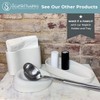 scarlettwares Ceramic Dish Sponge Holder for Kitchen Sink Dishwasher Safe