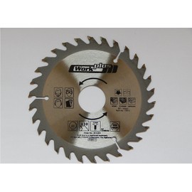 1 HM Circular Saw Blade for Wood and Plastic - 30 Teeth - Diameter 140 mm x 30 mm / Saw Blade / Circular Saw Blades