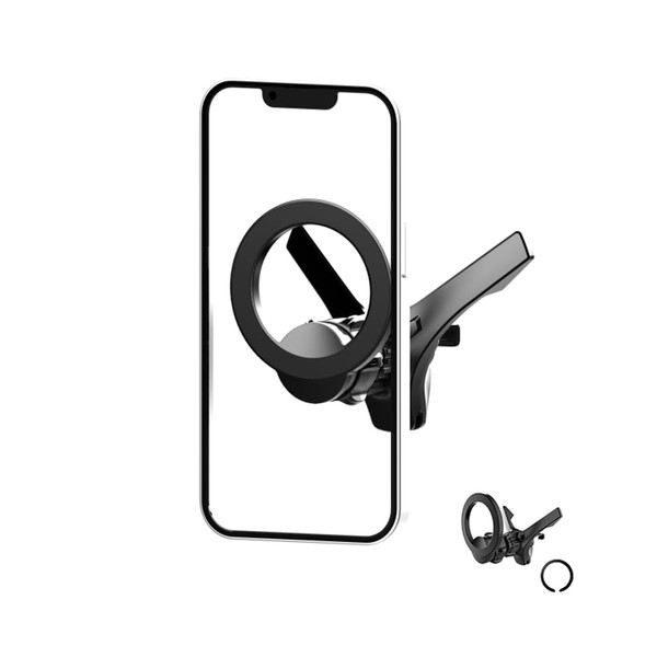 Basecn Magnetic Car Phone Holder with Metal Ring Suit for