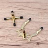 GANAZONO 2Pcs Snooker Billiards Racks with Antler Design Cross Holders