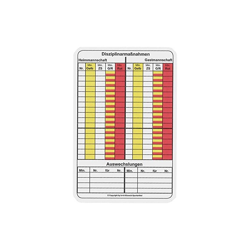 Erima Game Note Pad