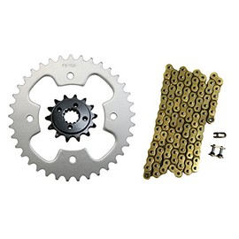 Factory Spec, K16571692520OG92, Gold 520x92 O-Ring Drive Chain & 14/38 Sprockets for Polaris Predator 500 fits 2005-2007 Models
