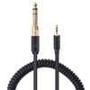 Koffmon Replacement Spring Relief Coiled Audio Cable Compatible with Bose