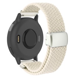 CHULN 20 mm Bracelet Compatible with Garmin Vivoactive 5/3/3 Music/Vivomove Trend/Venu Sq 2/2 Music/Venu 2 Plus, Nylon Magnetic Replacement Wristbands for Garmin Vivoactive 5 SmartWatch.