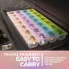 Pill Organizer - Large Pill Organizer with Weekly and Daily