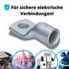Cembre A10-M8 Tube Cable Lug 50 mm² M8 Uninsulated Tin-Plated