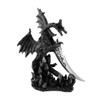 Private Label Cool `Obsidian Blade` Dragon Dagger and Holder Goth