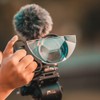 JONGSUN 150 mm Handheld Special Effect Filter, Semi-Circular Kaleidoscope Prism,