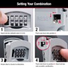 Master Lock Set Your Own combination Wall Mount Lock Box,