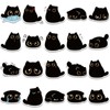 Pack of 40 Cute Cat Stickers for Laptop, Waterproof Vinyl