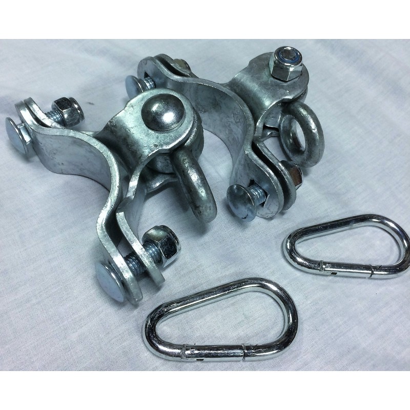 swingsetaccessories.com Heavy Duty 2 3/8" Stamped Steel Galvanized Playground Pipe