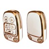 QIXIUBIA for Honda Key Fob Cover Smart Key Shell with