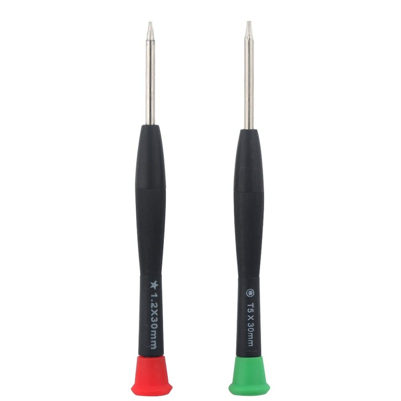 Precision T5 Torx Star Screwdriver and 5 Point 1.2mm P5