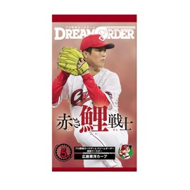 Professional Baseball Card Game Dream Order Team Booster Hiroshima Toyo Carp "Red Koi Warrior" Box