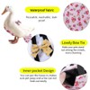 MANON ROSA Chicken Diapers Bantam Hens - Reusable 6-Piece Set