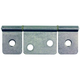 JR Products 70635 Non-Mortise Hinge - Satin Nickel 3.5 x 1.5 x 1.2"