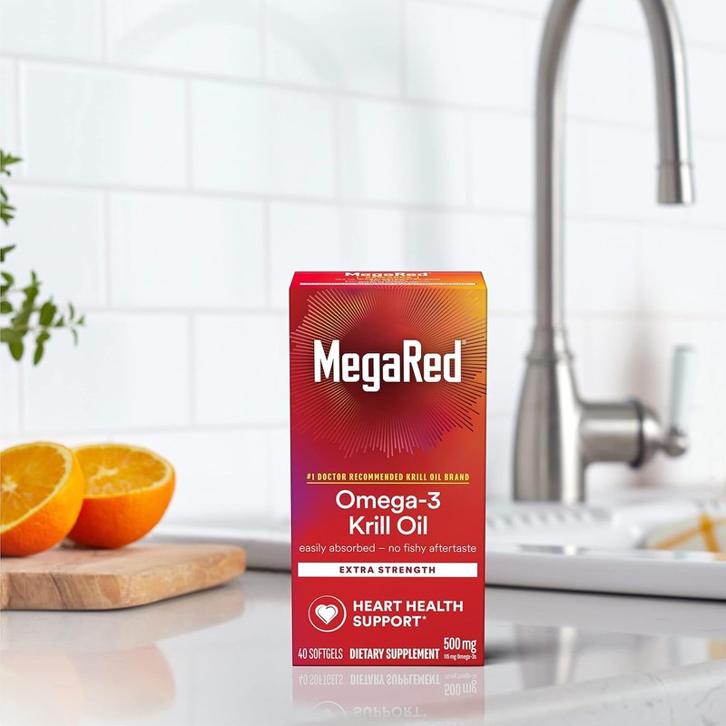 Schiff MegaRed Softgels, Extra Strength, 45 Count