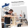 TEHAUX 1 Set Pocket Hole Jig Portable Self Centering Doweling