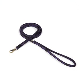Organic Cotton Dog Leash for Small,Medium and Large Breed,Brass Hardware Pet Leash for Walking,Running and Training 6FT