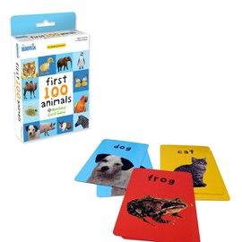 University Games First 100 Words Animals Card Game, 01335