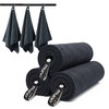 muno+ Toallas de Microfibra para Gym 65×39 cm con Lazo
