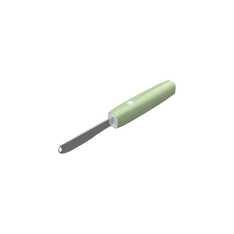 Henning Lee Heated Butter Knife for Effortless Spreading, Green