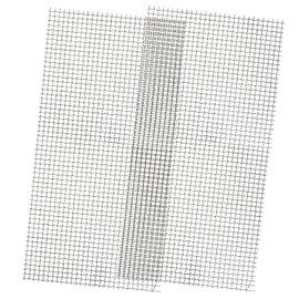 Socpuro Industrial Wire Mesh, 2 pcs, Stainless Steel Mesh, Mesh 0.2 inch (4.5 mm), 0.03 inch (0.7 mm) Wire Diameter, Wire Mesh, Industrial Use, 24.0 x 12.2 inches (610 x 310 mm), Stainless Steel Flat