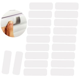 20PCS Mini Blind Repair Tabs-1 Inch Aluminum Slat Fixers for Damaged Blinds,White Horizontal Blinds Repair Kit,Quick Fix for Damaged Blinds