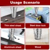 Step Drill Bit 4-32mm, HSS Spiral Grooved Step Drill Bit