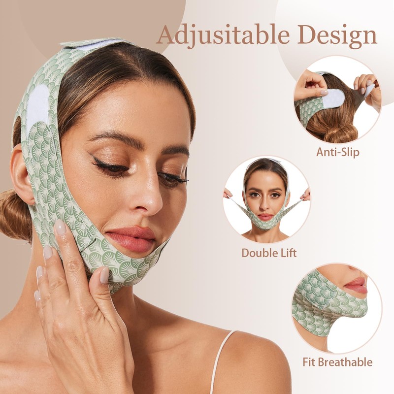 V Line Lifting Mask chin strap for sleeping jaw exerciser