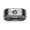 Rope Clamp - Chrome Plated Brass - 3/4" Rope