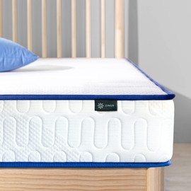 Zinus 8 Inch Essential Innerspring Mattress, Twin, Mattress for Kids, Medium Firm Feel, CertiPUR-US Certified Foams, Mattress in A Box