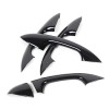 YNEI Gloss BLack Door Handle Upper Add-on Cover Fits Mercedes