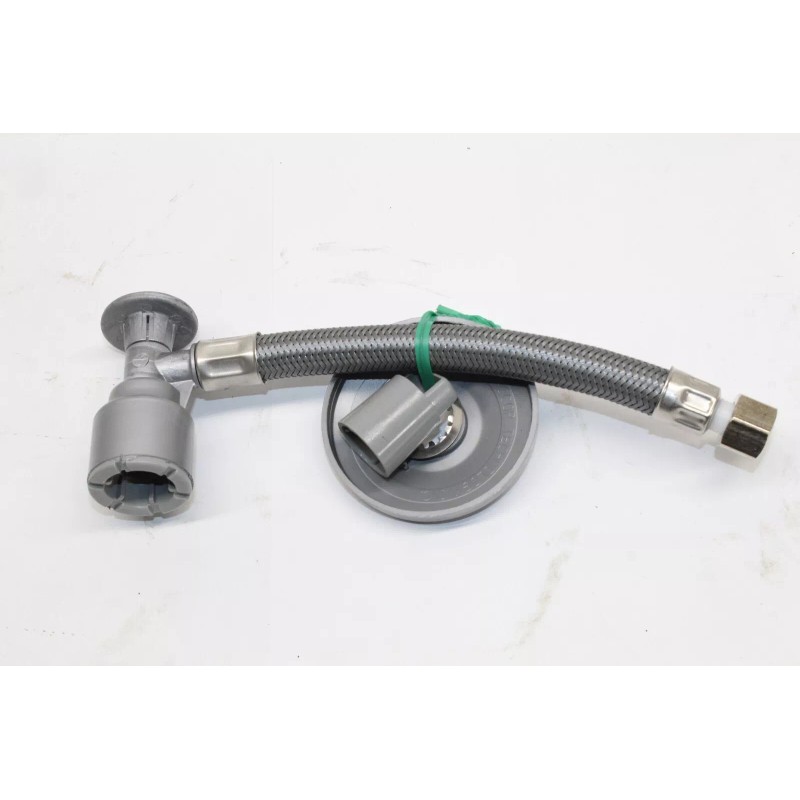 PushOn PUSH ON Valve 1/2" Copper/Pex/PVC 3/8" supply lines PVC