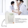 Desktop Telephone Big Button Corded Landline Telephone 16 Bit HD