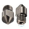 MMOBIEL 5 Pcs 0.4mm Hardened Steel MK8 3D Printer Nozzles