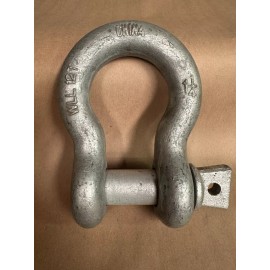 Unbranded Anchor Shackle 1-1/4" Galvanized, 12 Ton WLL
