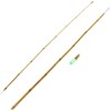 BambooMN 6.5 Ft Natural Bamboo Vintage Cane Fishing Pole with