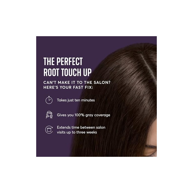 Retoque permanente de raíces Root Perfection, castaño oscuro 5N Calabria,
