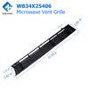2PC WB34X25406 Replacement Microwave Vent Grille for GE 4465386, AP6040821,